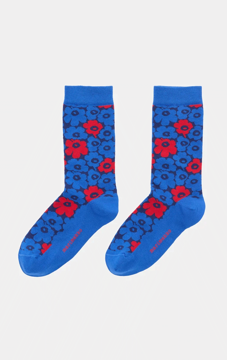 Marimekko- Cotton Floral Socks