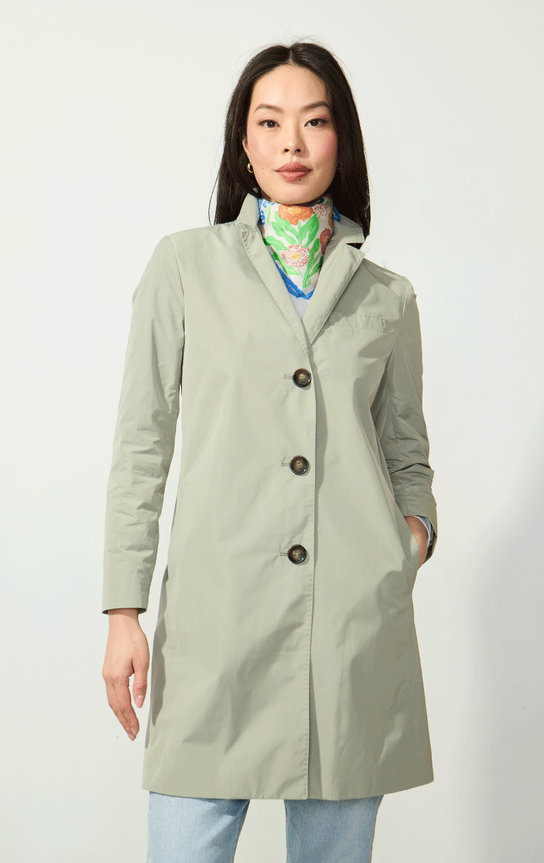 Cinzia Rocca- Rainproof Overcoat