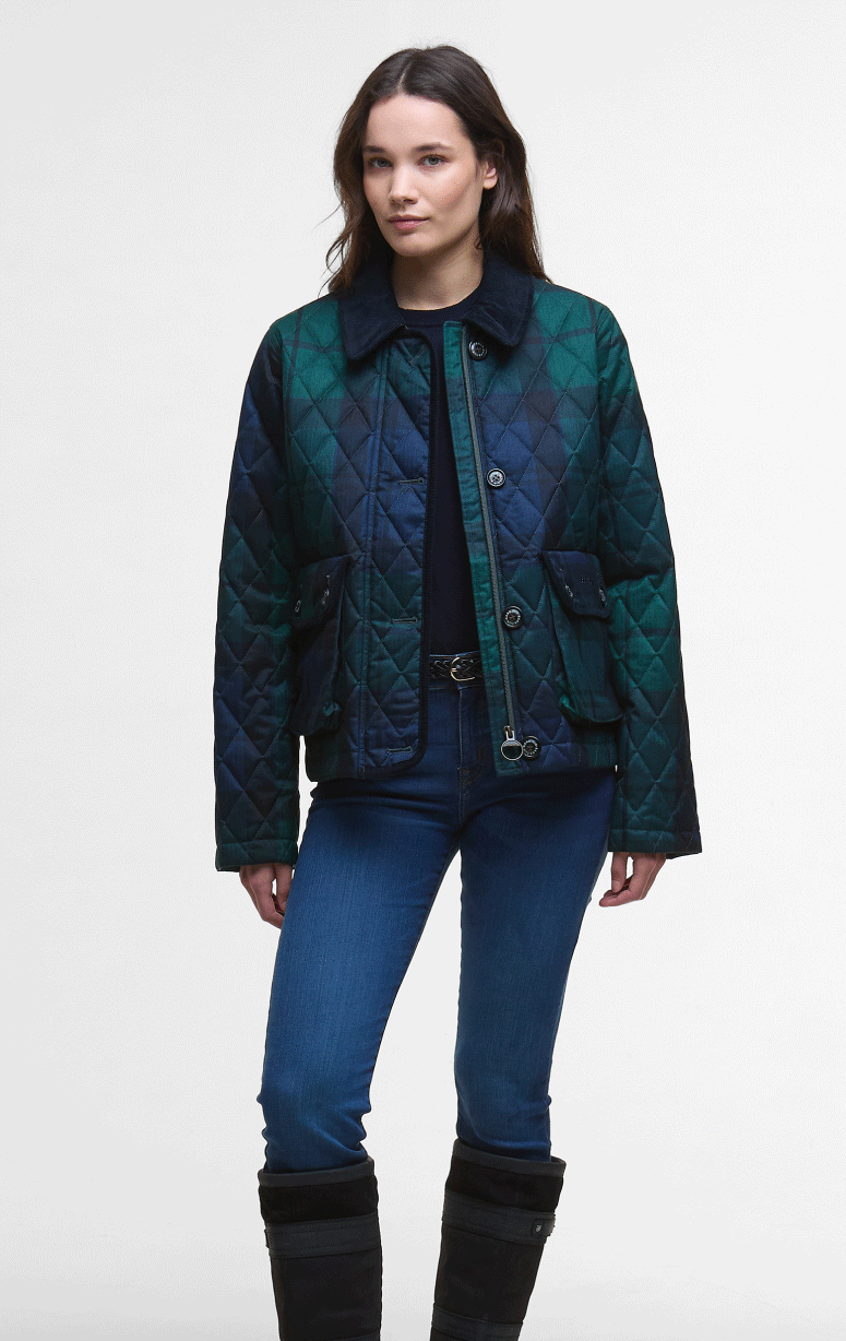Barbour- Loudon Tartan Quilted Jacket