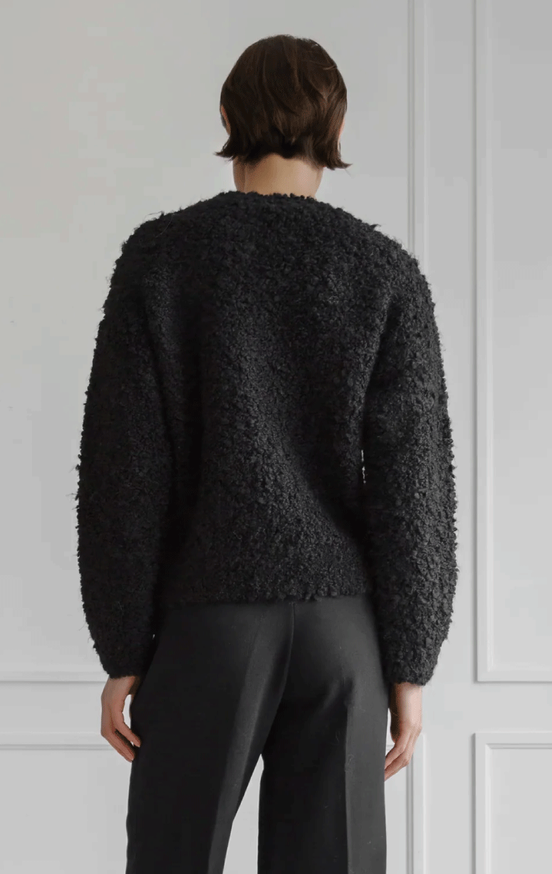 Luna - Boucle Alpaca Cardigan