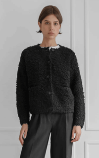 Luna - Boucle Alpaca Cardigan