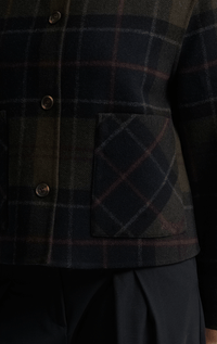 Barbour- Marlow Tartan Wool Overshirt