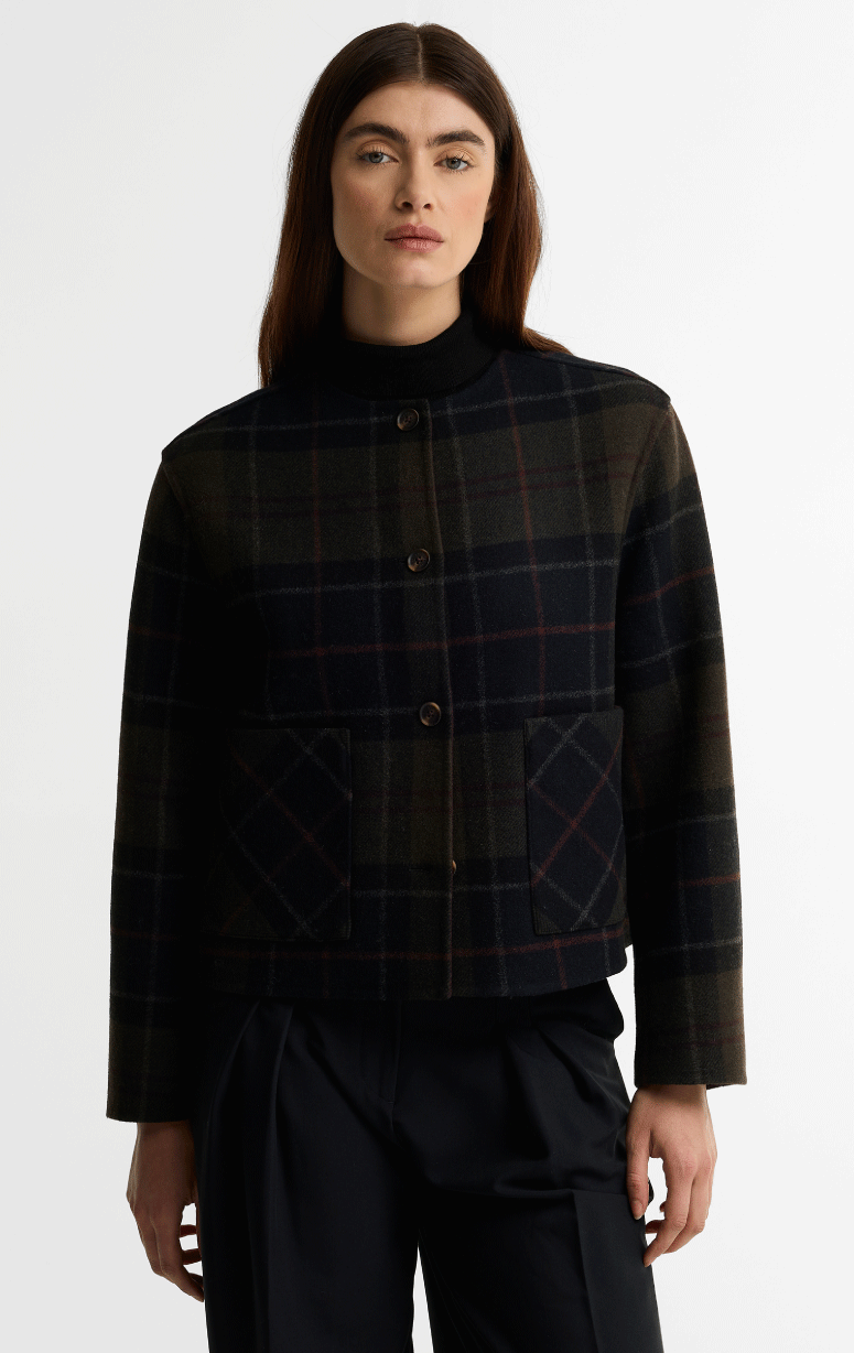 Barbour- Marlow Tartan Wool Overshirt