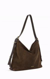 Nat & Nin- Moreen Suede Hobo Bag - Barrington's