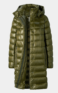 Bogner- Down Filled Grid Pattern Coat