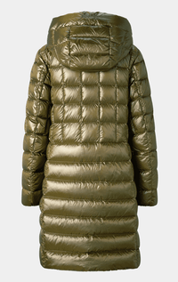 Bogner- Down Filled Grid Pattern Coat
