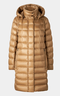 Bogner- Down Filled Grid Pattern Coat