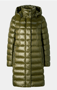 Bogner- Down Filled Grid Pattern Coat