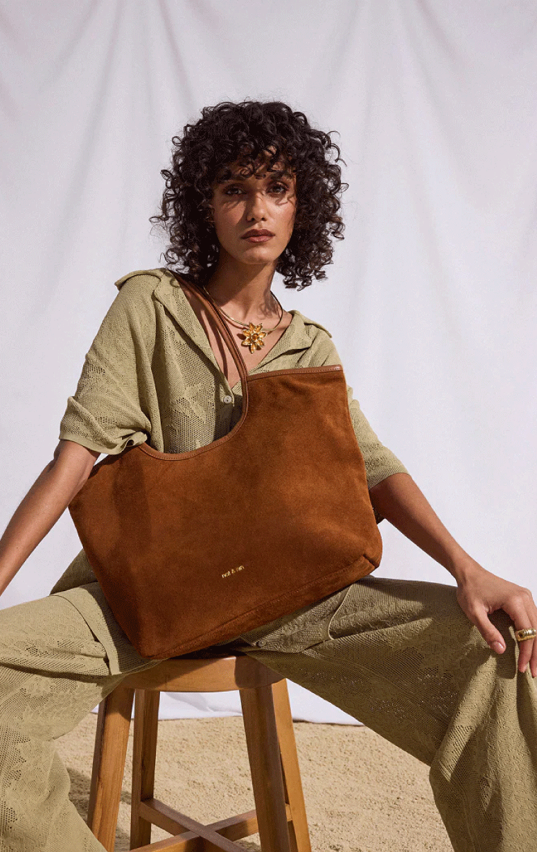 Nat & Nin- Leather Tote Bag