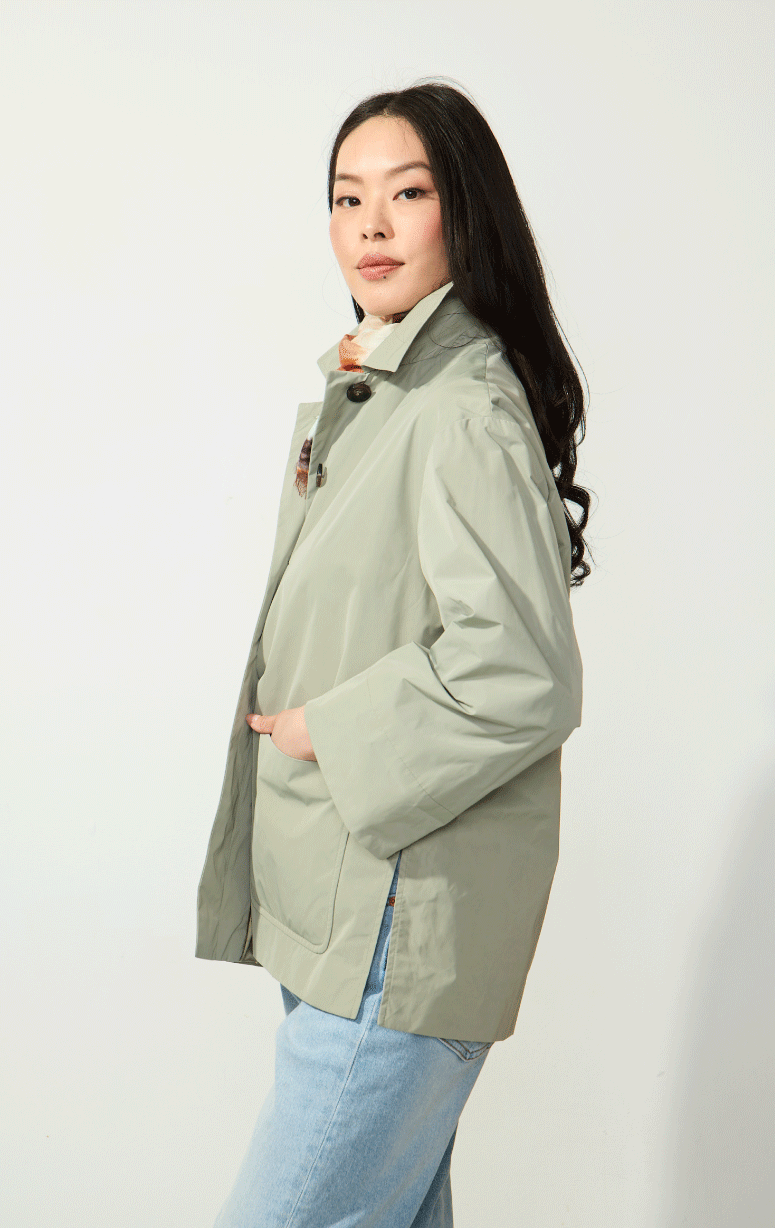 Cinzia Rocca- Lightweight Pea Jacket
