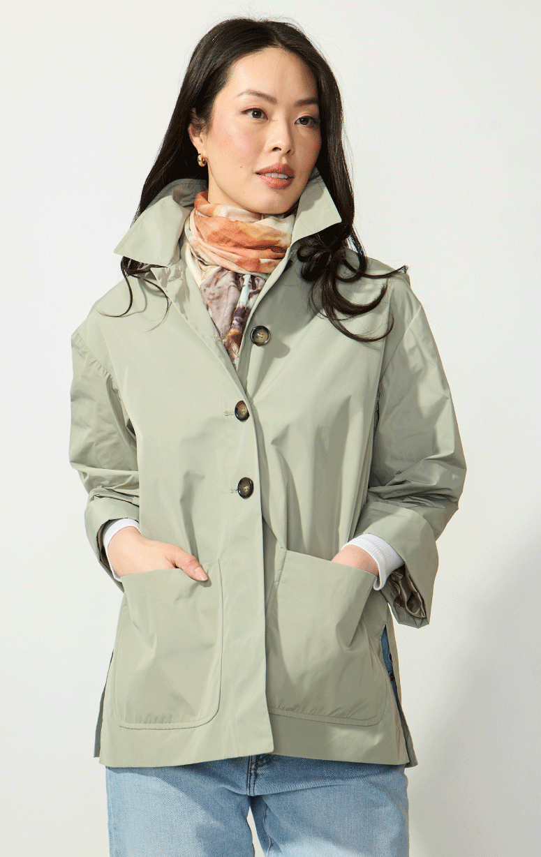 Cinzia Rocca- Lightweight Pea Jacket