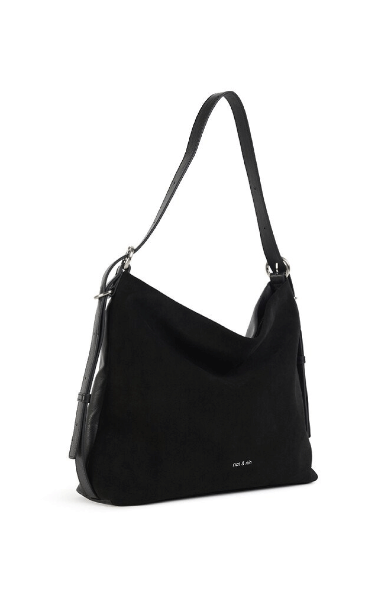 Nat & Nin- Moreen Suede Hobo Bag