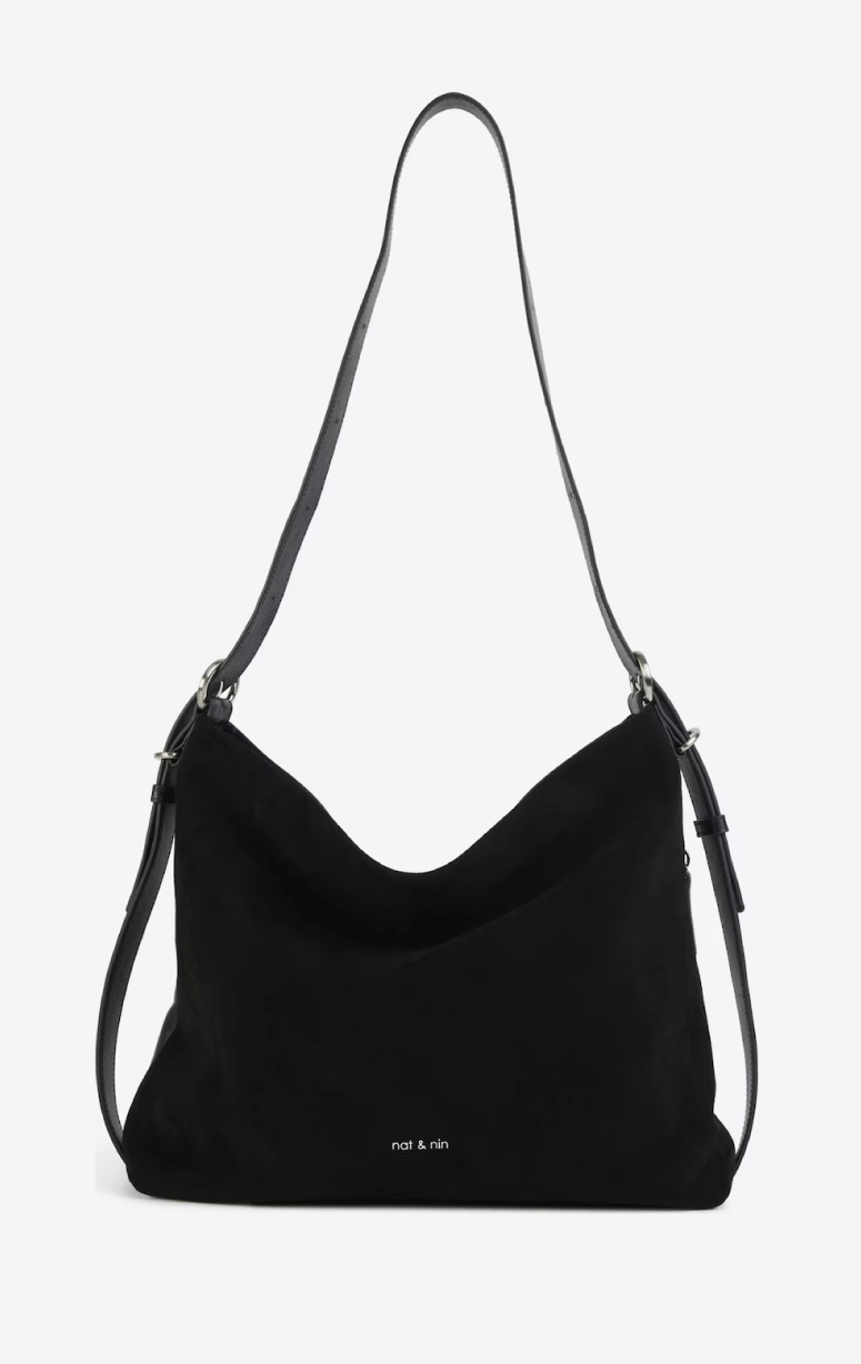 Nat & Nin- Moreen Suede Hobo Bag