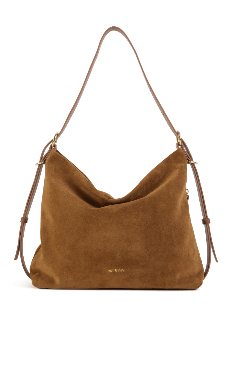Nat & Nin- Moreen Suede Hobo Bag