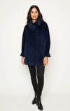 Tardia- 3/4 Suri Alpaca Jacket in Grid Pattern - Barrington's
