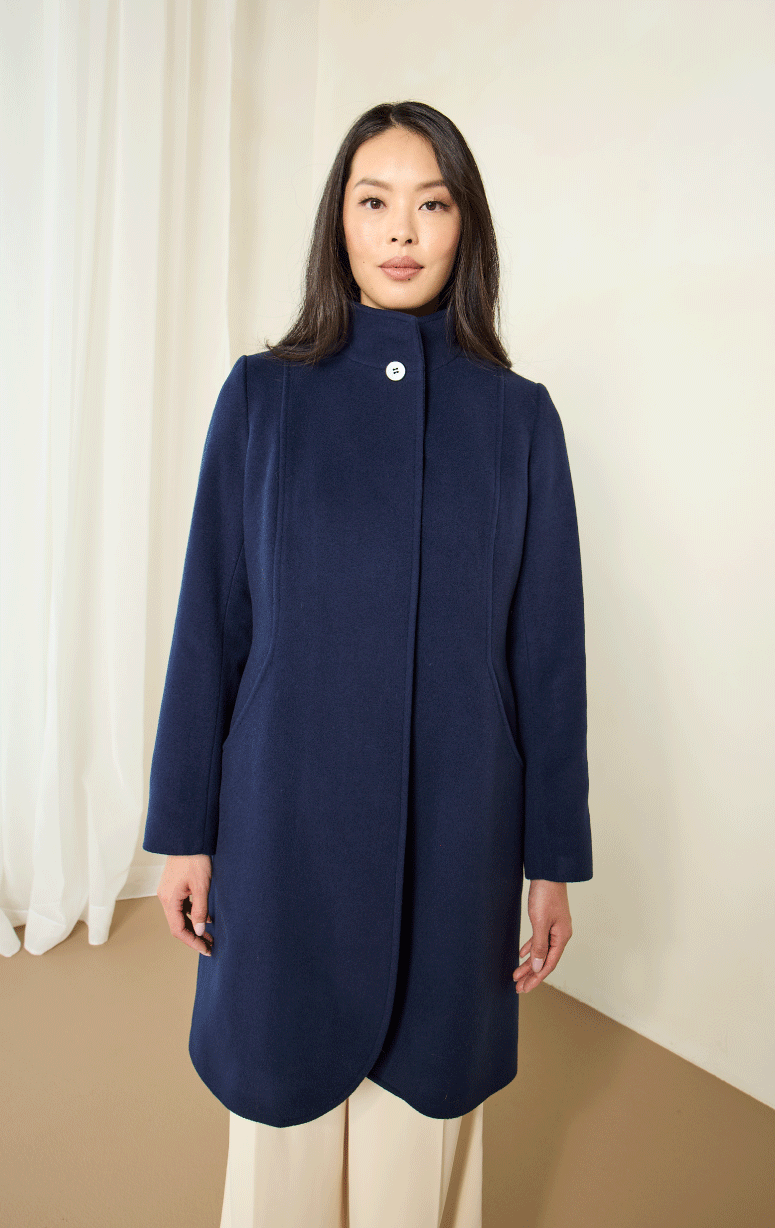 Barrington's- Rounded Edge Coat