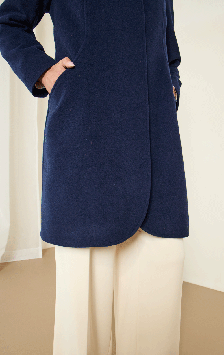 Barrington's- Rounded Edge Coat