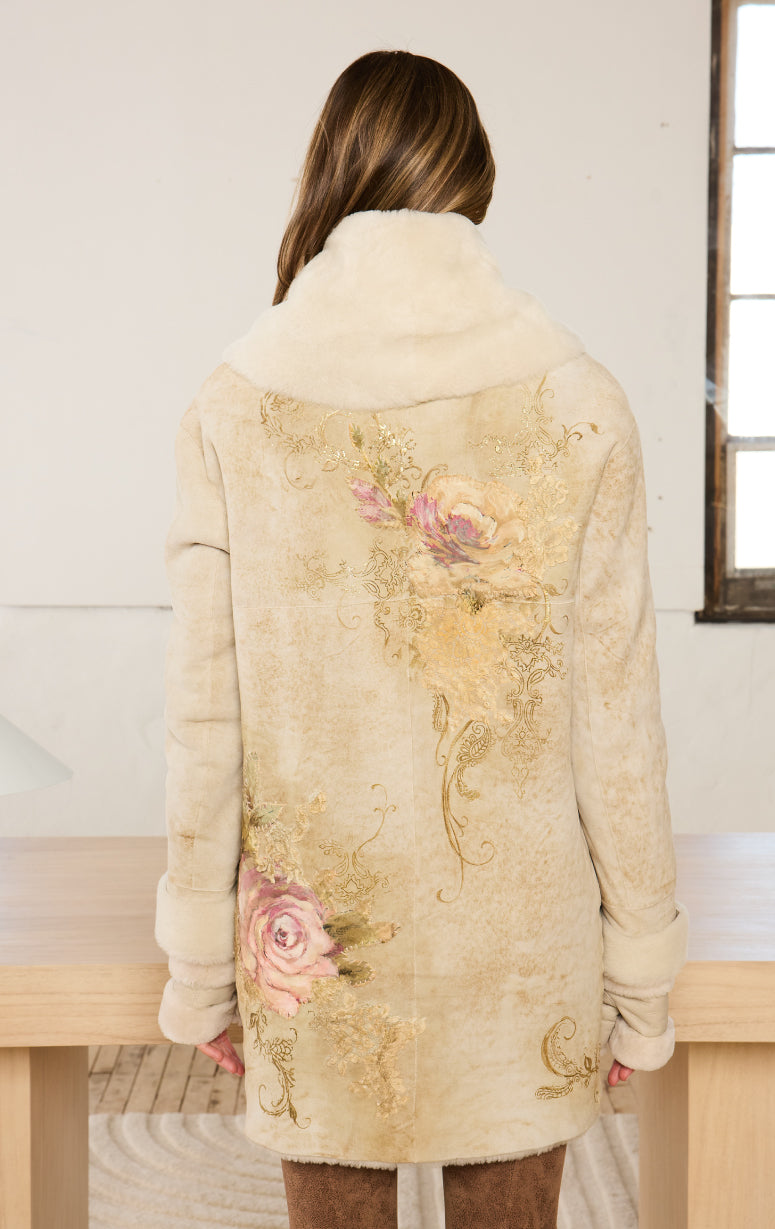 Nigel Preston- Hand Painted Shearling Coat – Barrington's