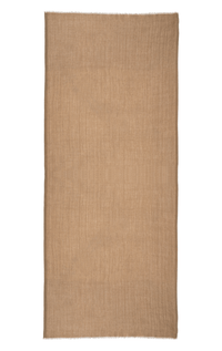 Gaynor- Wool, Silk & Lurex Gold Scarf