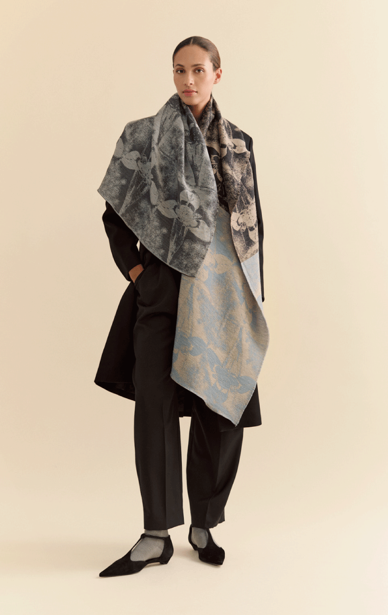 Traits- Wool & Silk Scarf