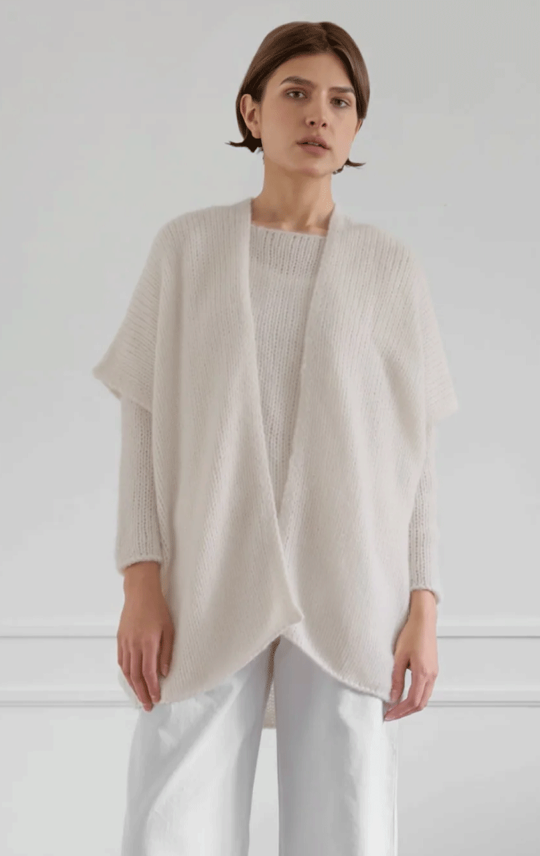 Knit Alpaca Vest