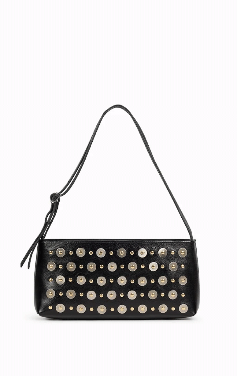 Nat & Nin- Studded Shoulder Bag