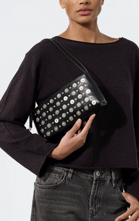 Nat & Nin- Studded Shoulder Bag