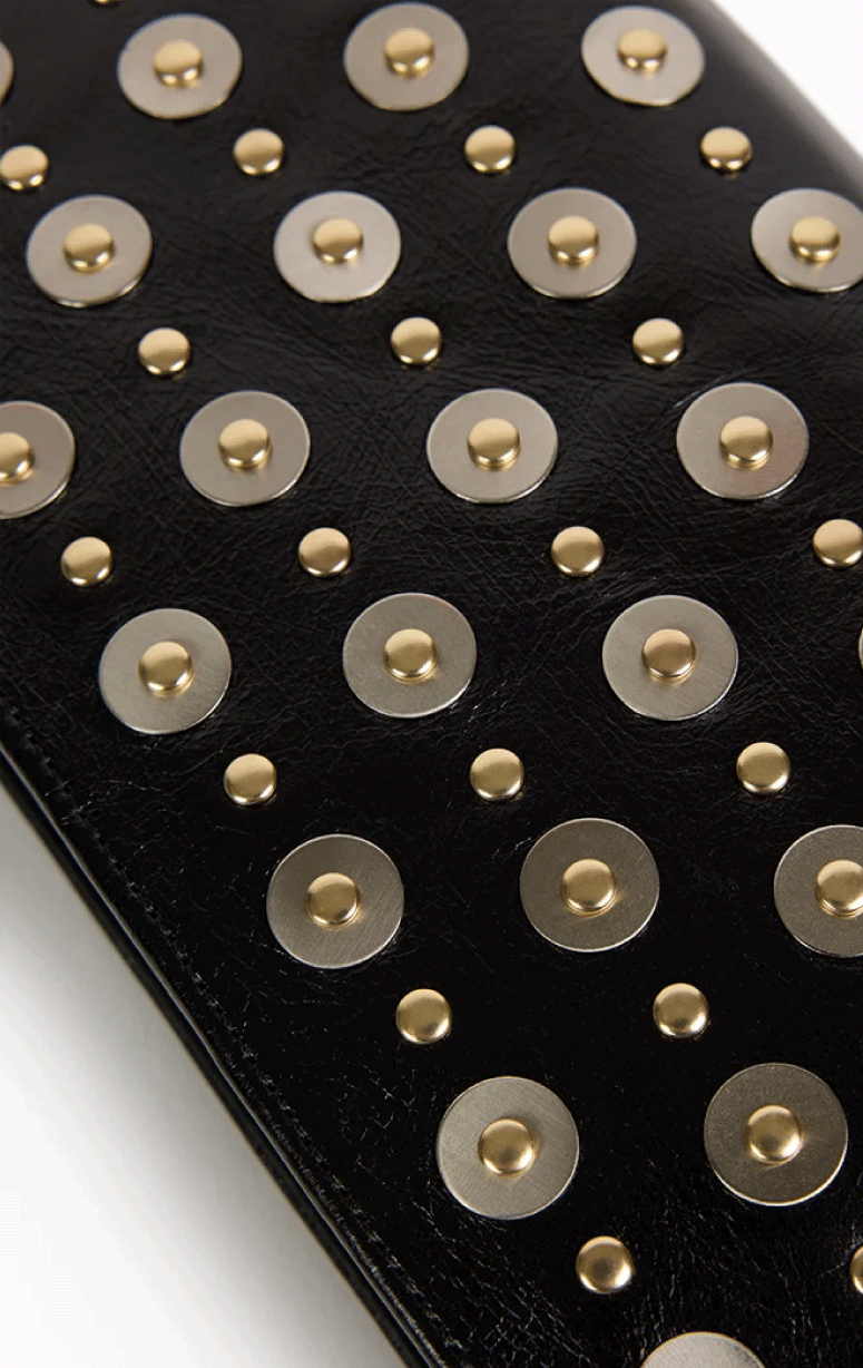 Nat & Nin- Studded Shoulder Bag