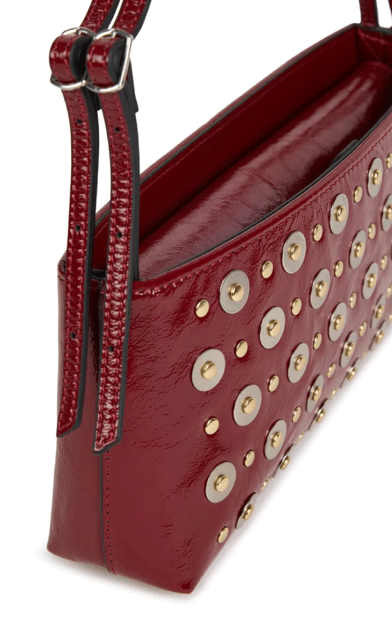 Nat & Nin- Studded Shoulder Bag