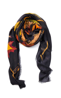 Modal & Cashmere Scarf- October Vignette