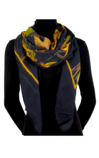 Modal & Cashmere Scarf- October Vignette
