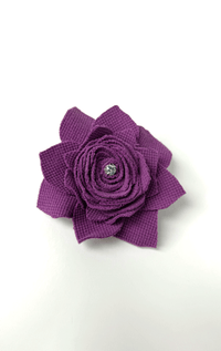 Handmade Recycled Fabric Brooch - Barrington's