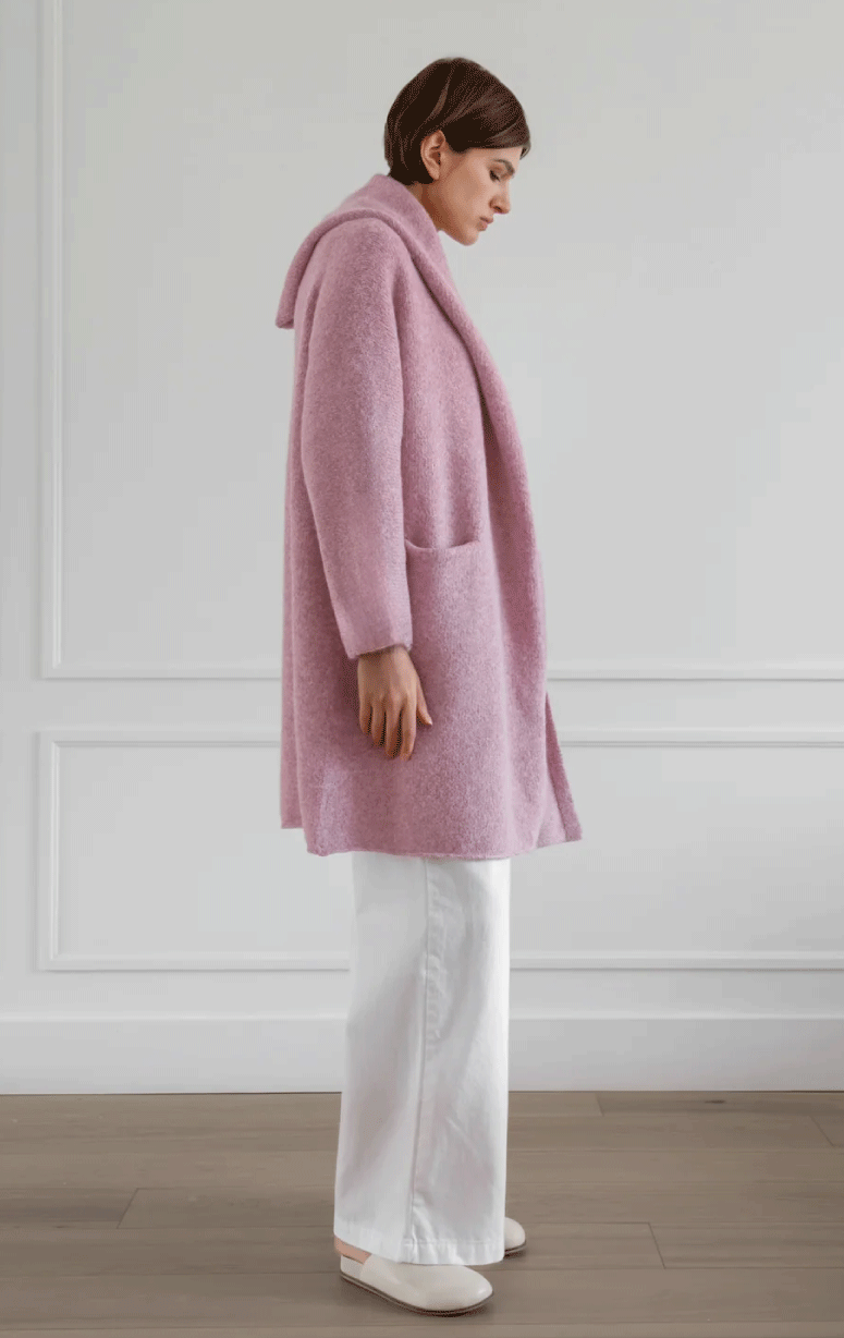 Latierra- Baby Alpaca Sweater Coat