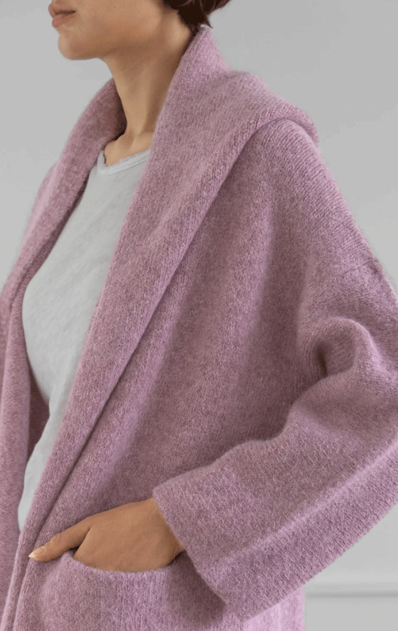 Latierra- Baby Alpaca Sweater Coat