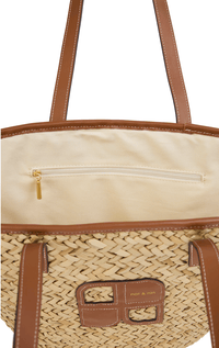 Nat & Nin- Raffia Basket Bag