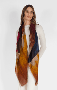 Gaynor- Wool & Modal Square Scarf