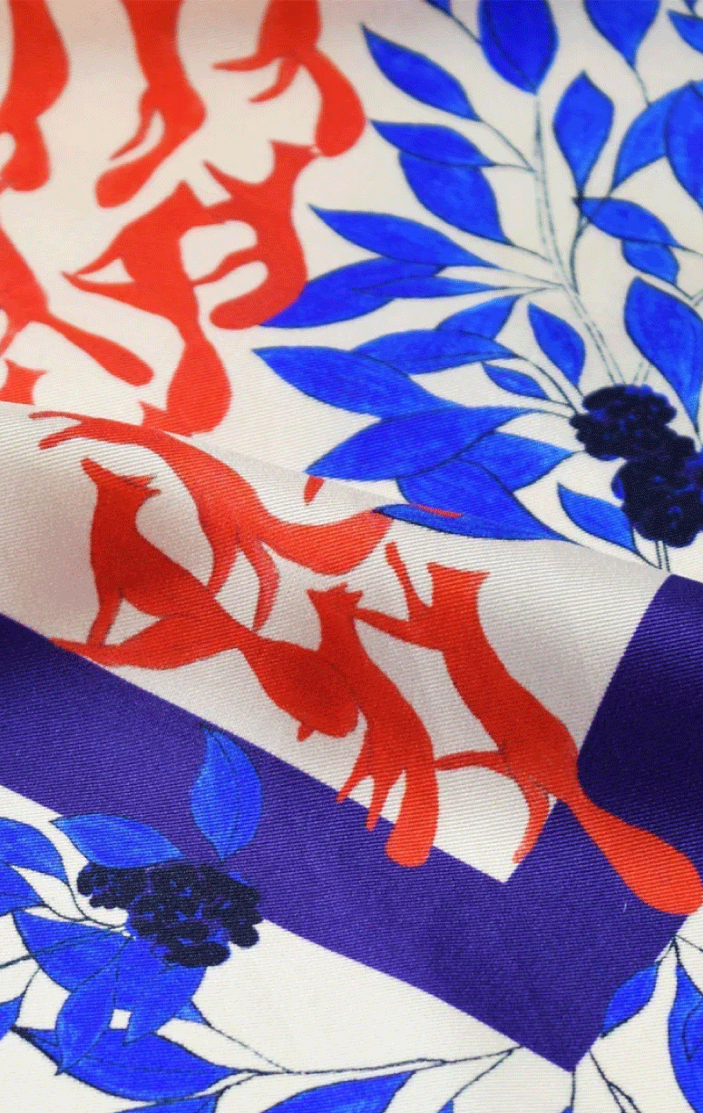 PetitJean- Silk Square Scarf - Barrington's