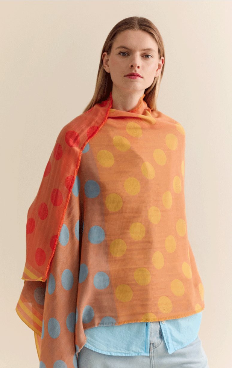 Traits- Cotton & Silk Scarf