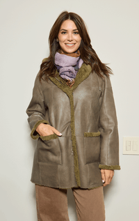 Werner Christ- Shearling Jacket with Hood