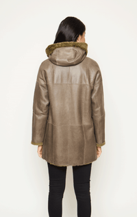 Werner Christ- Shearling Jacket with Hood