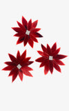 Hand Made Poinsettia Pin
