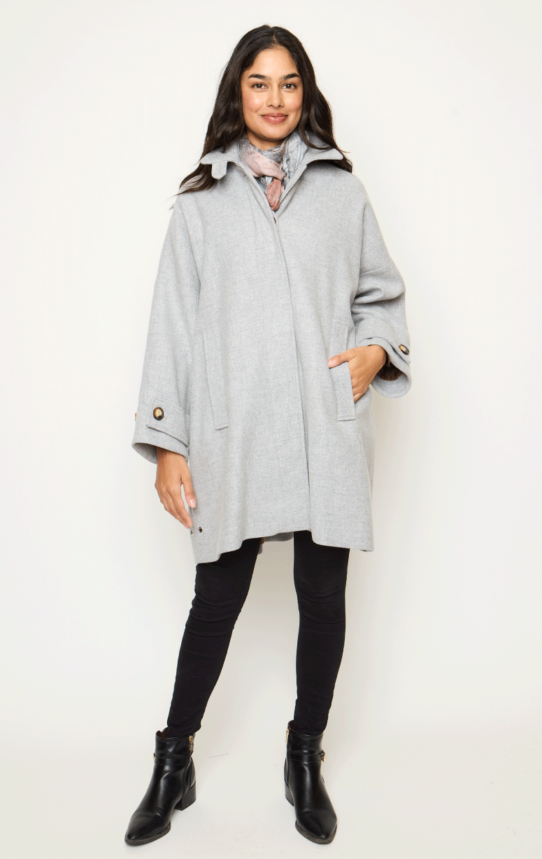 Pret Pour Partir- 7/8s Jacket with Button Detail - Barrington's