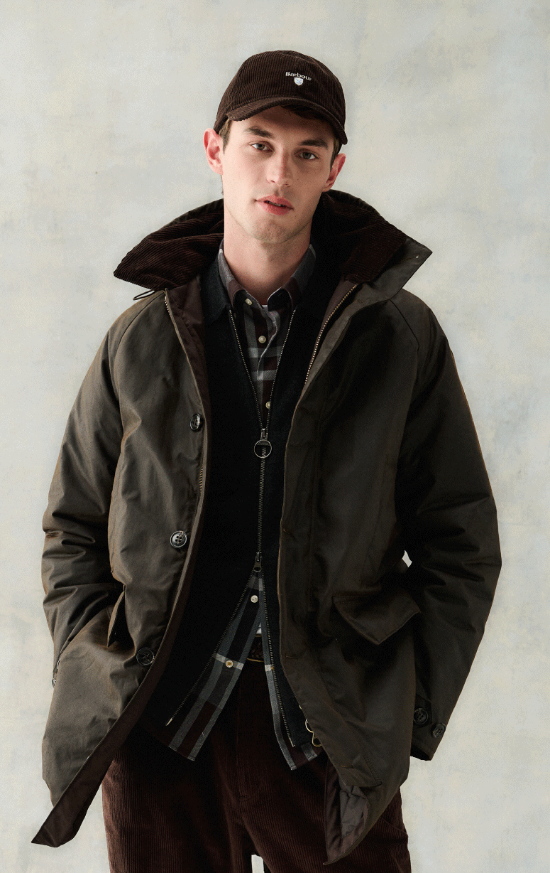 Barbour- Preston Corduroy Cap