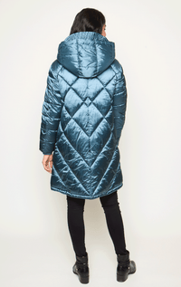 Gerry Weber- Diamond Puffer with Hood - Barrington's