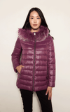 Nitia- Down Filled Fox Trim Jacket - Barrington's