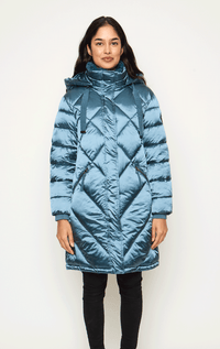 Gerry Weber- Diamond Puffer with Hood - Barrington's