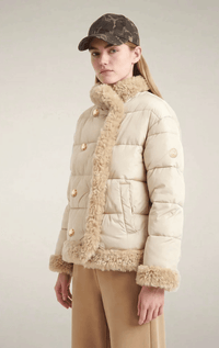 Save The Duck - Jacket with Teddy Trim