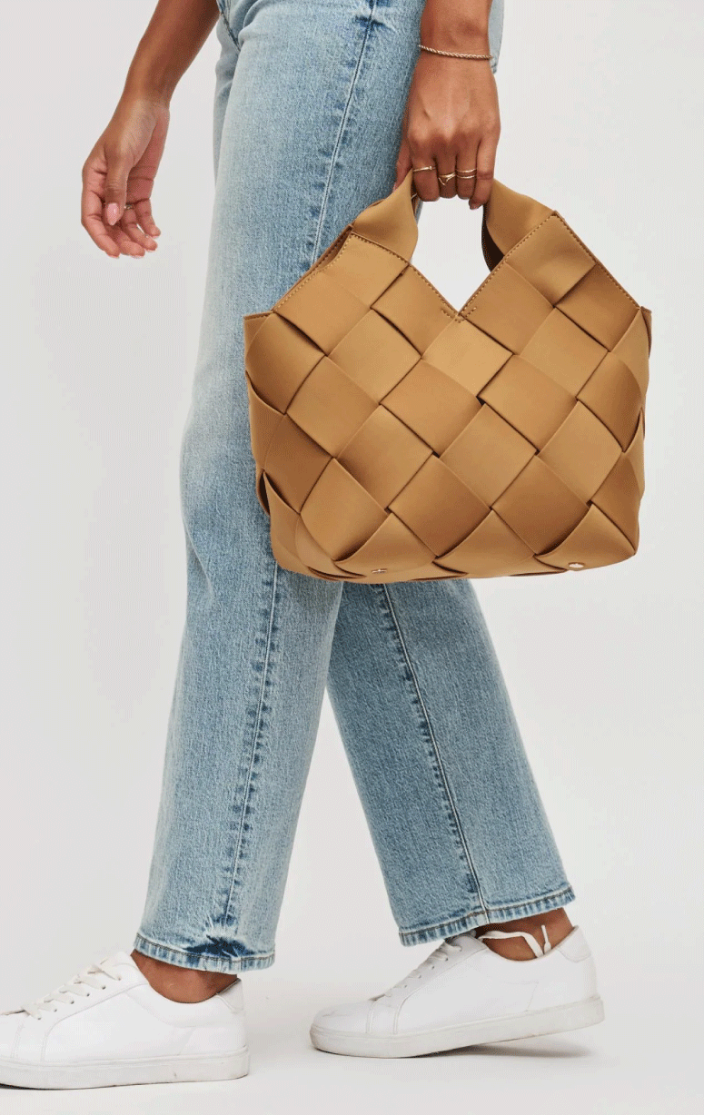 Sol & Solene - Woven Crossbody Tote - Barrington's