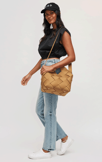 Sol & Solene - Woven Crossbody Tote - Barrington's