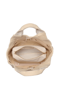 Sol & Selene- Straw Woven Bag - Barrington's